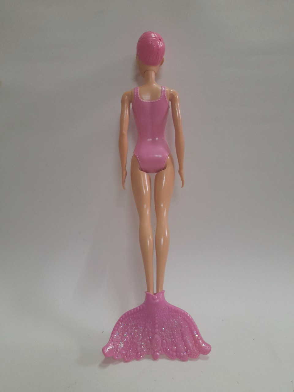 มีหลายภาพ ,**ไม่มีปอยผมหางม้าด้านหลัง ตุ๊กตาบาร์บี้รุ่นCoverandRevealนางเงือก ของแท้Barbie_Mattel2020