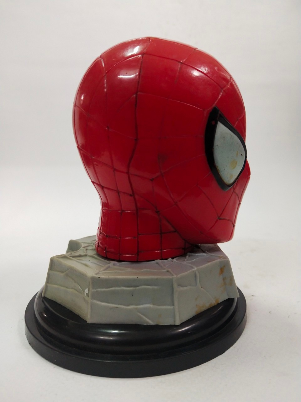 ท๊อปเปอร์แก้วน้ำสไปเดอร์แมน Spider man จากEGV ขนาดตามรูป มือสอง *** มีตำหนิ ตามภาพ