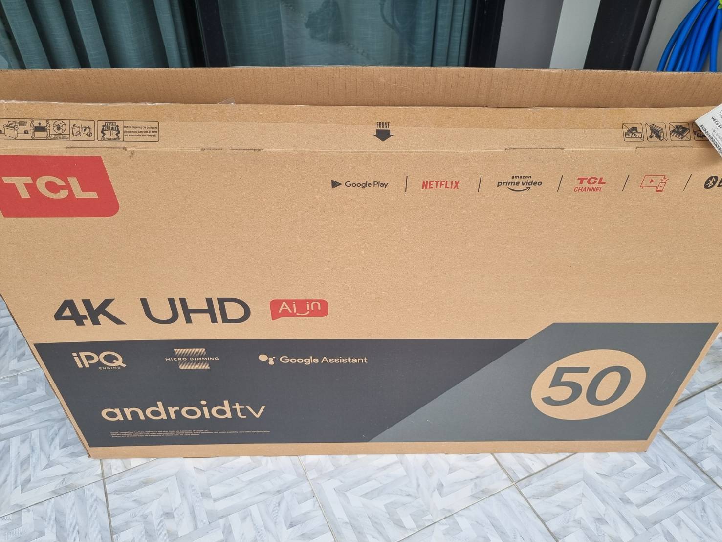 TCL UHD TV 50 inch SMART 4K (50P615) ของใหม่แกะกล่องเช็ค