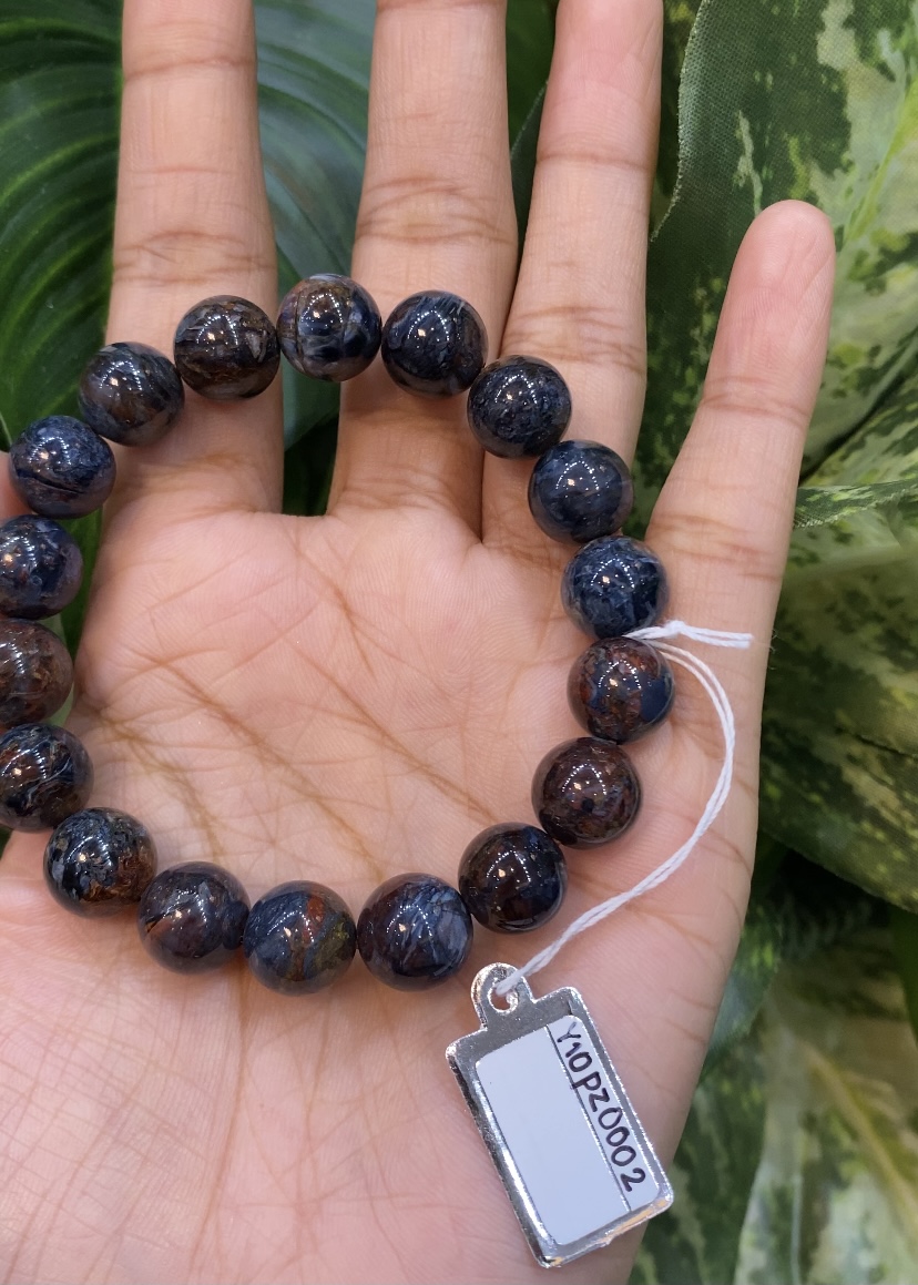 กำไลพลอยแท้ ปีเตอร์ไซต์ Pietersite Bracelet