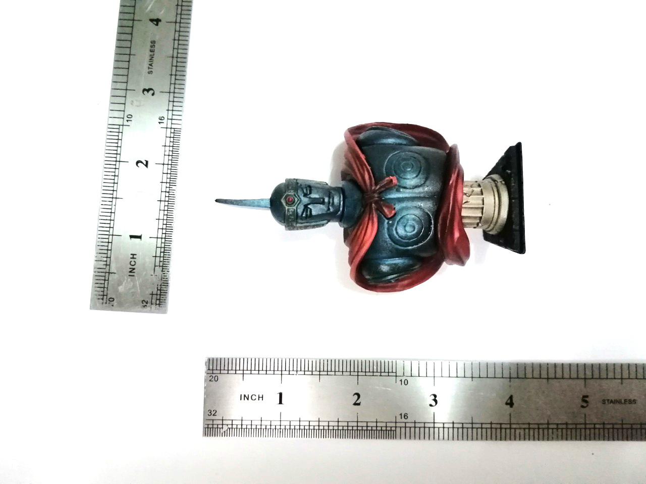 ฟิกเกอร์ BUST ครึ่งตัว หุ่นผู้ร้าย จาก ไจแอ้นท์โรโบ คอมมิค สภาพดี ลงสีสำเร็จ Giant Robo