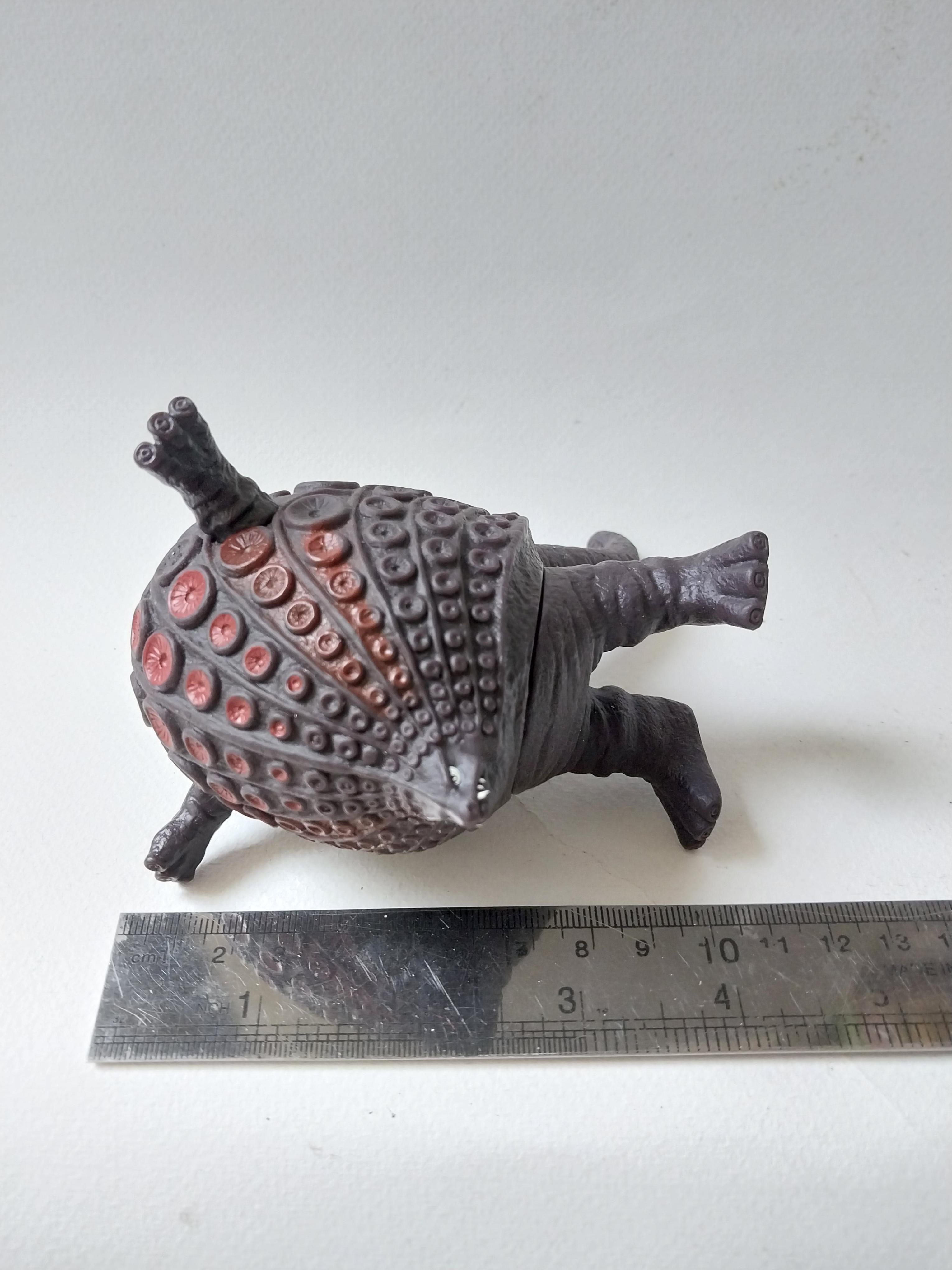 มีหลายภาพ,ซอฟ4นิ้ว สัตว์ประหลาด ทัคคอง จากอุลตร้าแมนแจ๊ค มือสอง สภาพดี ขนาดตามรูป