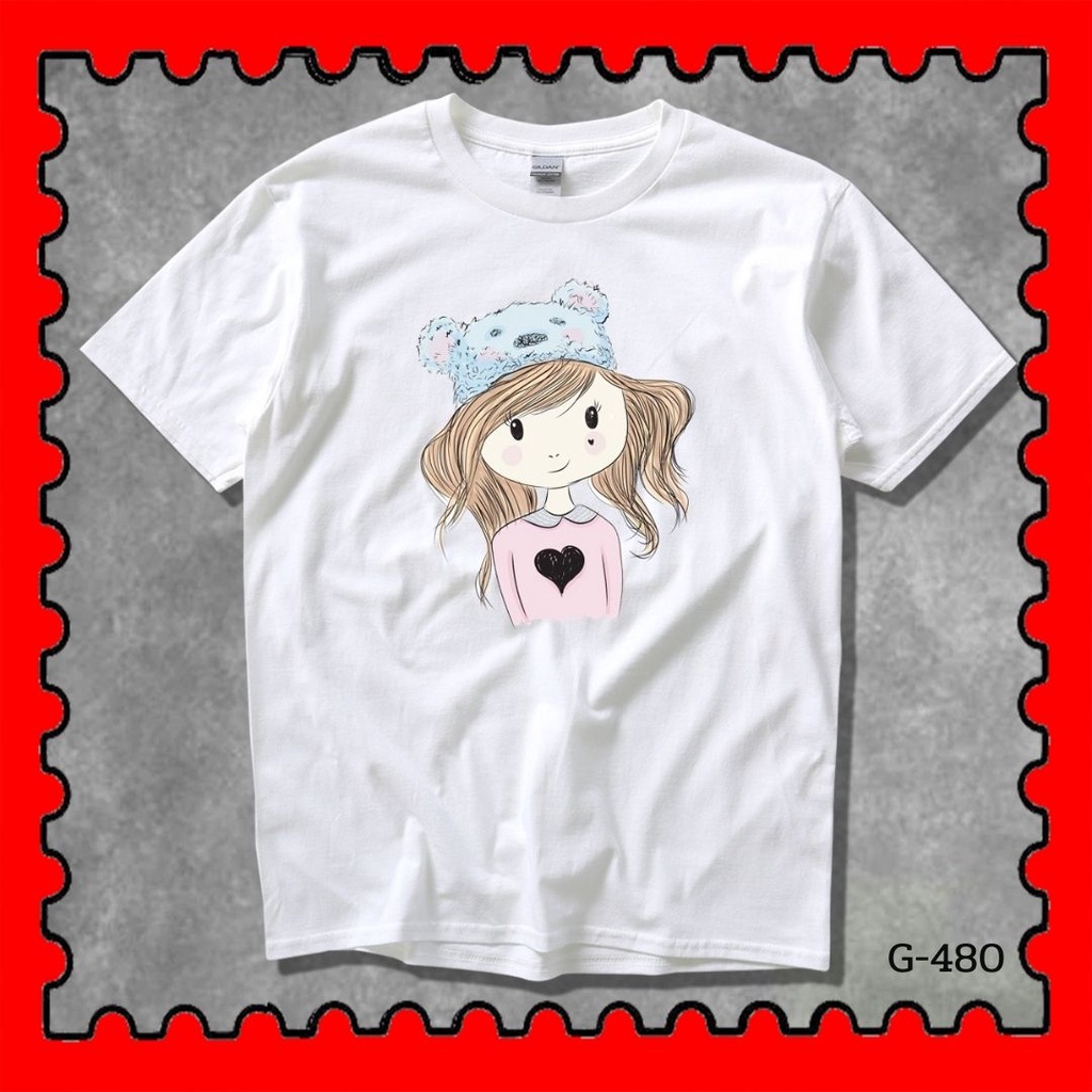 STAMPCOTTON Gildan เสื้อยืดพูดได้ ระบบดิจิตอล DTG งานละเอียด สีฉ่ำสดใส สียึดติดดีเยี่ยม