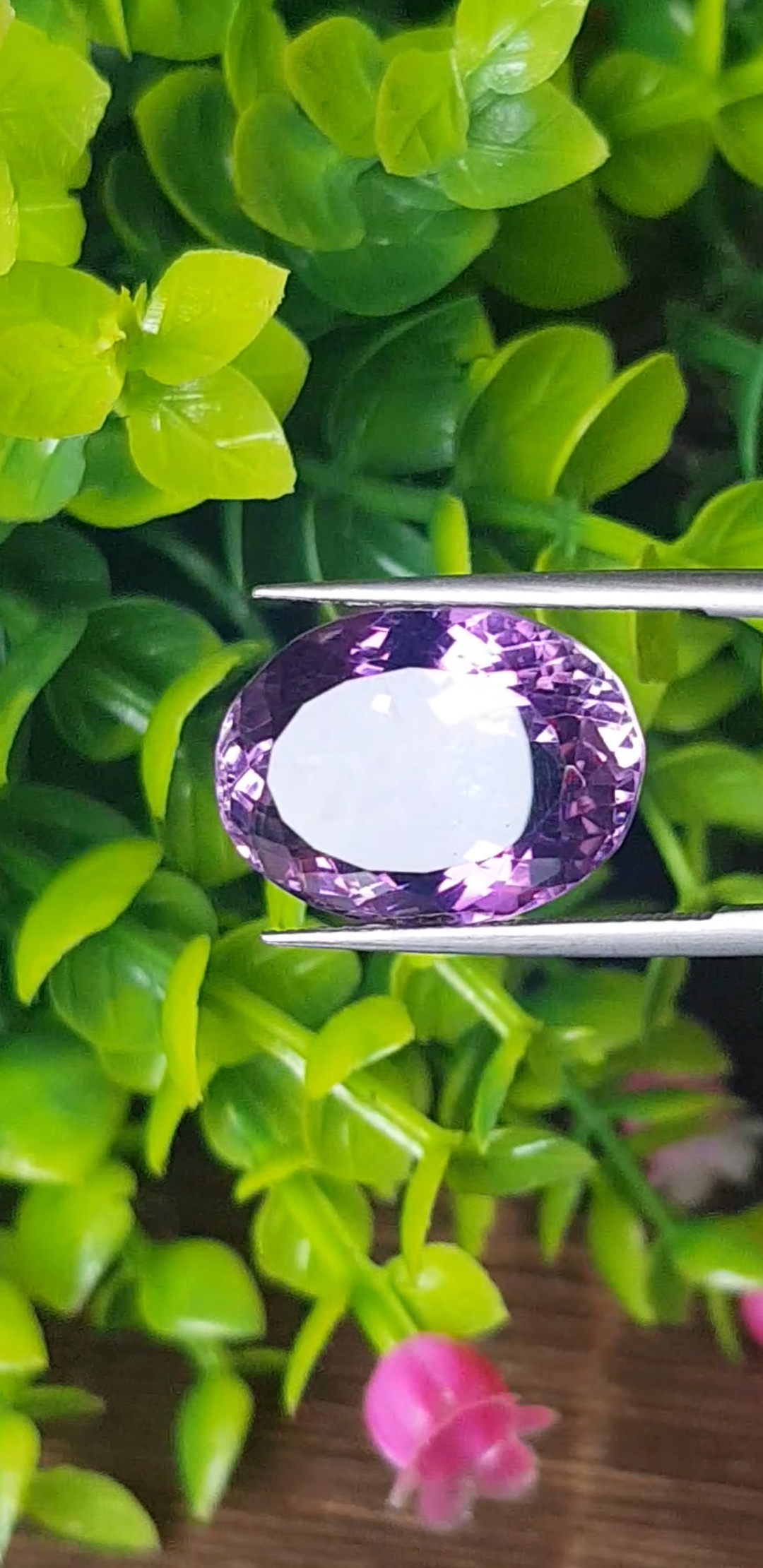 พลอย อเมทิส Amethyst 17.25 กะรัต (Cts.) พลอยแท้ อัญมณีมงคลประจําวันเกิด เครื่องประดับพลอย