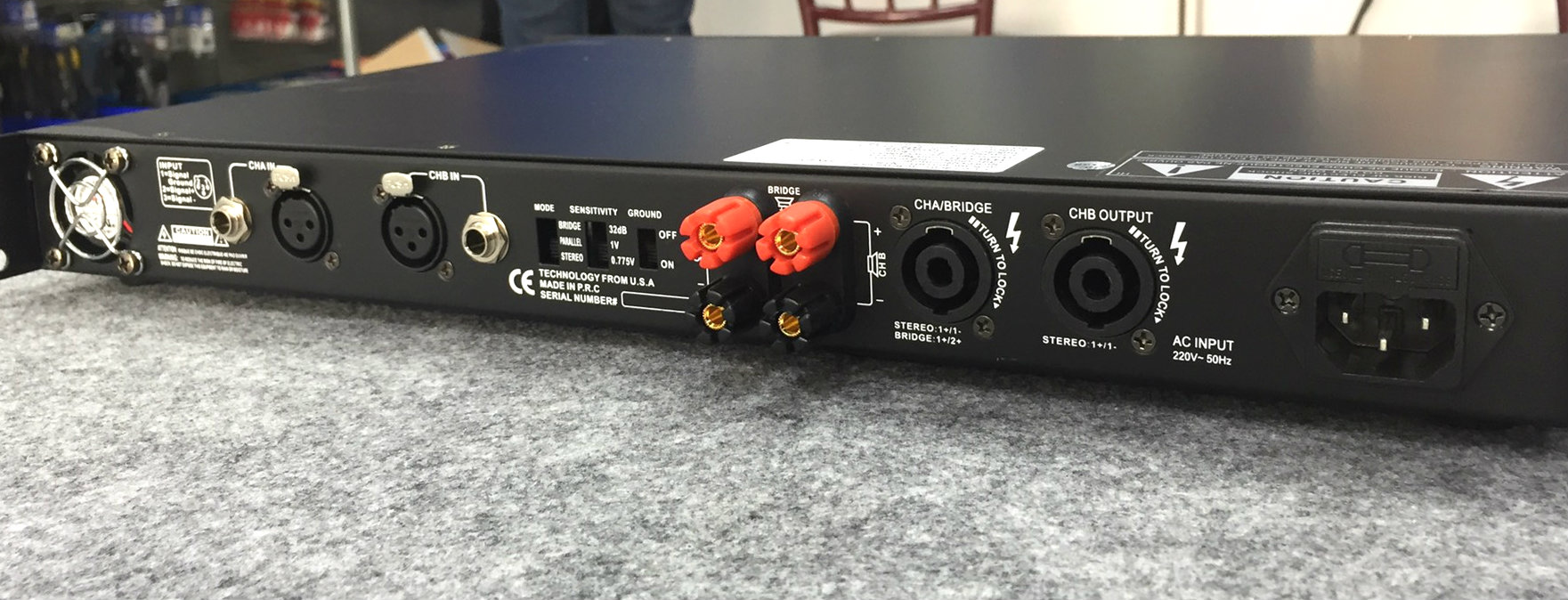 NTS MA-600 poweramp 1U