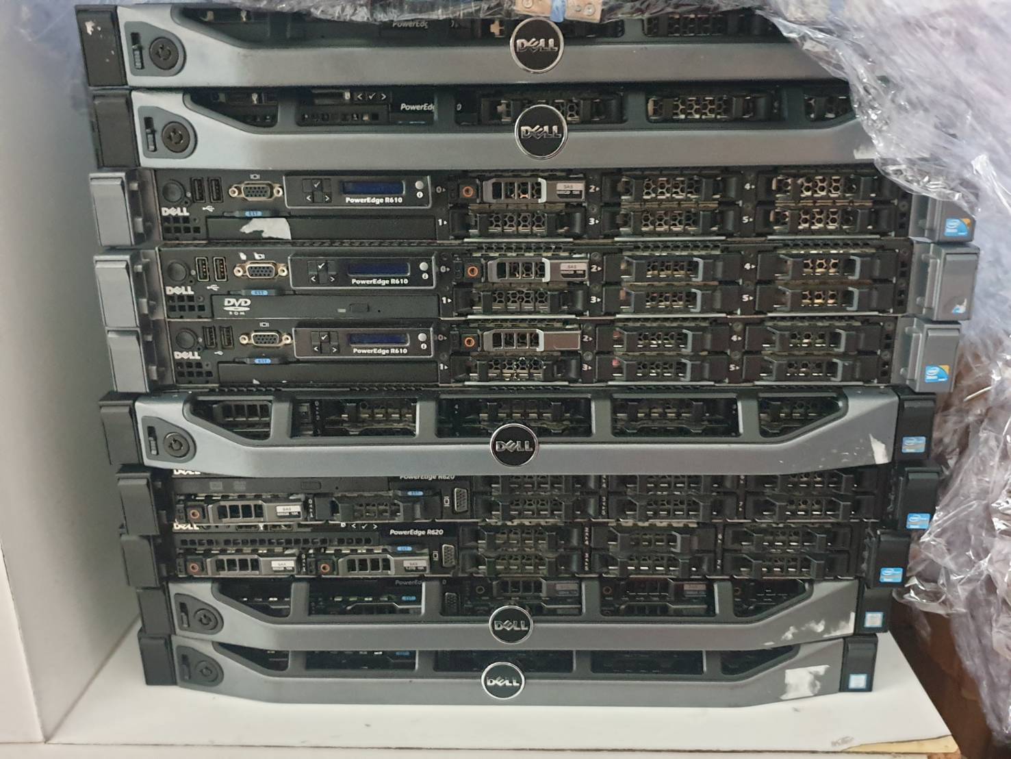 Server Dell R620 E5-2640 x2 Ram 256GB SAS 600*3 power x2 มีรางหน้ากาก
