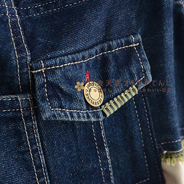 เอี๊ยมกระโปรงสไตล์วินเทจ ทรงปล่อย ชายพริ้วสวย (12385LM)