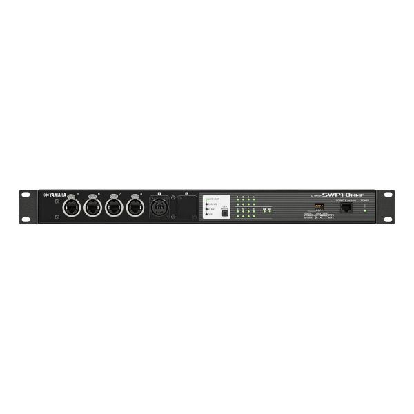 YAMAHA SWP1-8MMF สวิตช์ พอร์ต etherCON 8 พอร์ต, พอร์ต opticalCON 1 พอร์ต