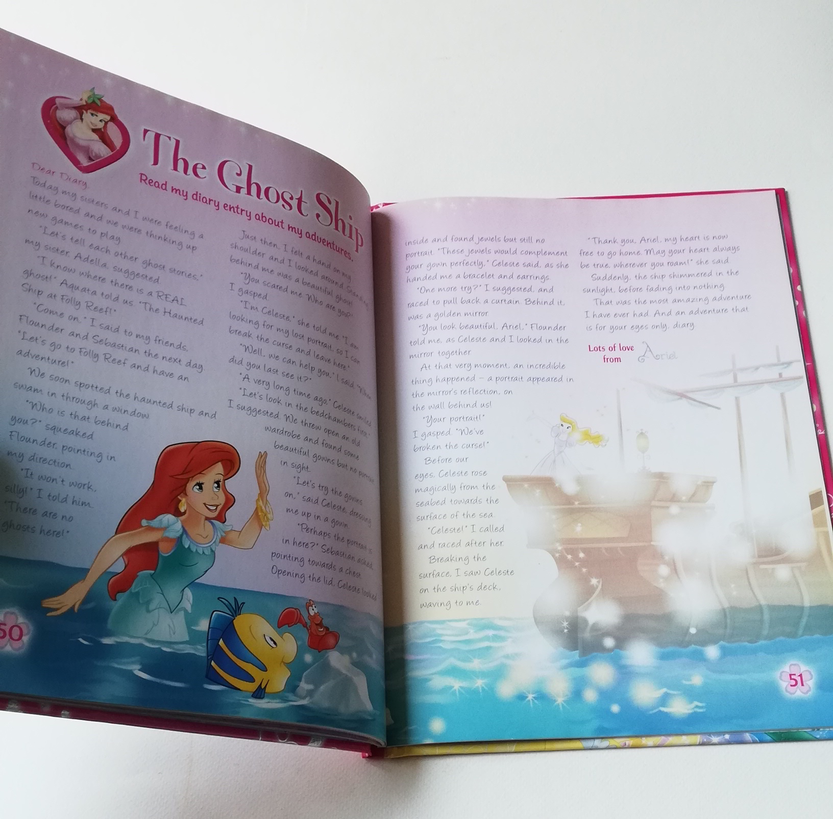 มีหลายภาพ,หนังสือภาพสวย เล่มใหญ่ ปกแข็ง นิทานและเกมส์ เจ้าหญิงดิสนีย์ ภาษาอังกฤษ Disney Princess Annual 2010 :- สโนไวท์ ออโรร่า ซินเดอเรลล่า แอเรียล แบลล์ และ จัสมิน จาก อลาดิน