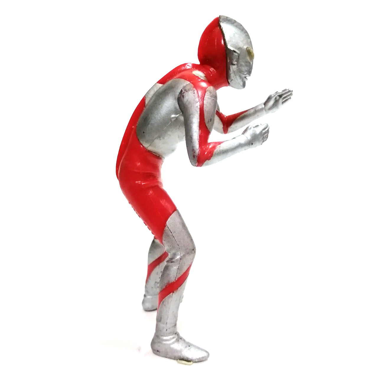 ยางตัน 4.5นิ้ว อุลตร้าแมน ขนาดตามภาพ งานปี 2000 ชุด Hiper detail (HD)