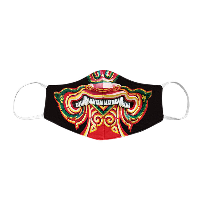 หน้ากากผ้า ลายยักษ์กุมภกรรณ