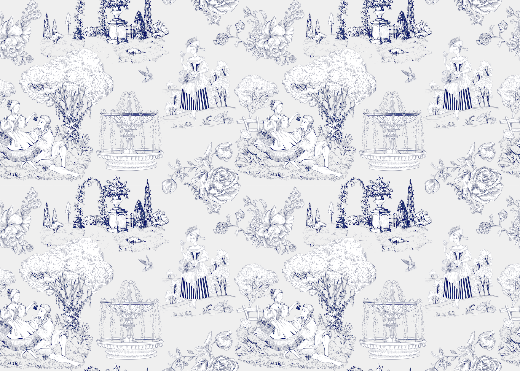 Wallpaper Digital Printing BW24024
