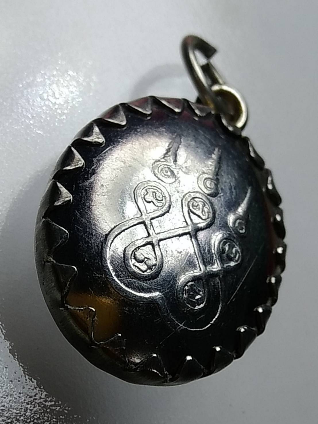 P023 ล๊อกเก็ตพระครูสวรรค์นคราจารย์ (ช่วง) วัดโพธาราม จ.นครสวรรค์