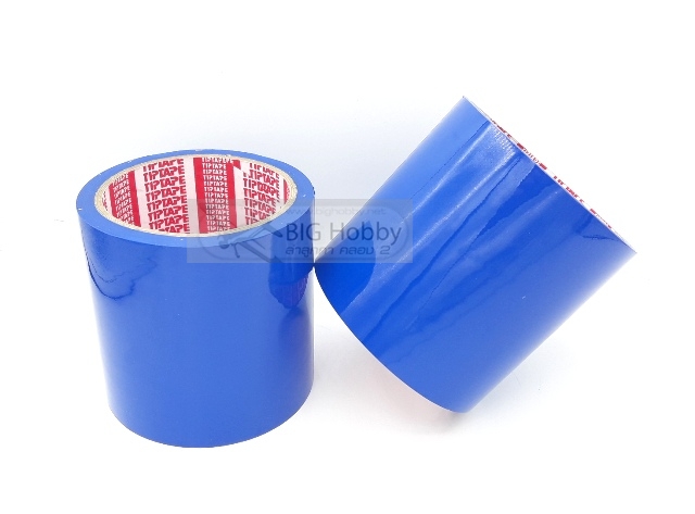 OPP Tape สีน้ำเงิน ขนาด 4 นิ้ว ราคาต่อ 1 ม้วน(ค่าส่งคิดตามน้ำหนัก) OPPBL-4