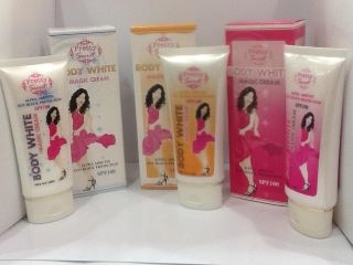 Pretty Secret Sunblock Protection SPF100 ครีมกันแดดเพื่อผิวขาวกระจ่างใสมี 3 สี ขาว ชมพู เนื้อ ** ขายดีในหมู่พริตตี้ 100g