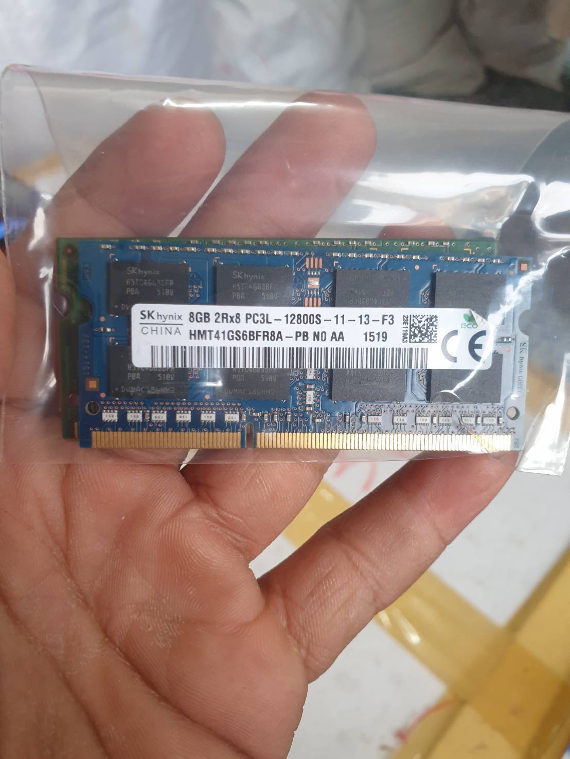 Ram Notebook 8 GB DDR3