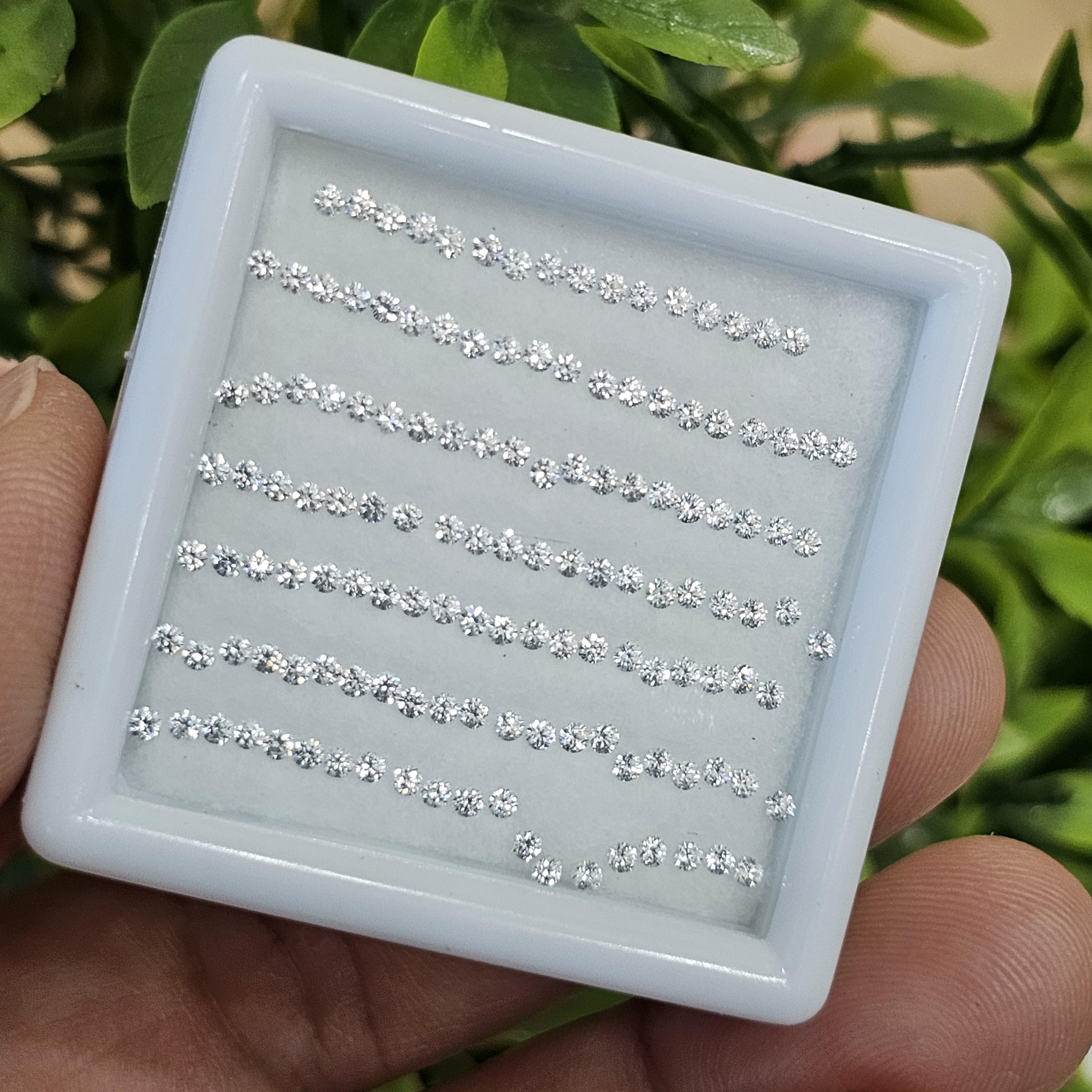 พลอย เพทาย Natural Zircon 3.00 กะรัต (Cts.) 136 เม็ด (Pcs.) พลอยแท้ อัญมณีมงคลประจําวันเกิด เครื่องประดับพลอย
