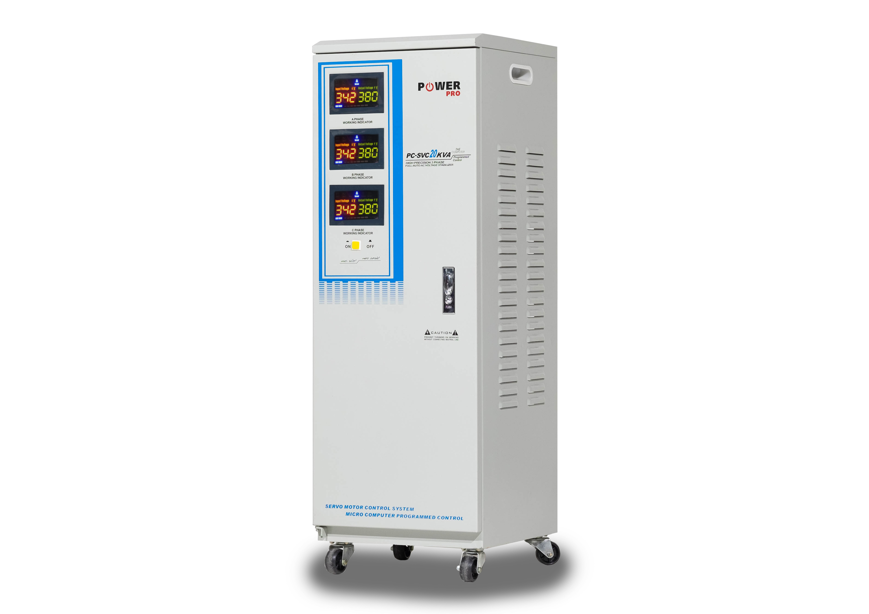 เครื่องปรับแรงดันไฟฟ้าอัตโนมัติ 20Kva แบบ 3เฟส