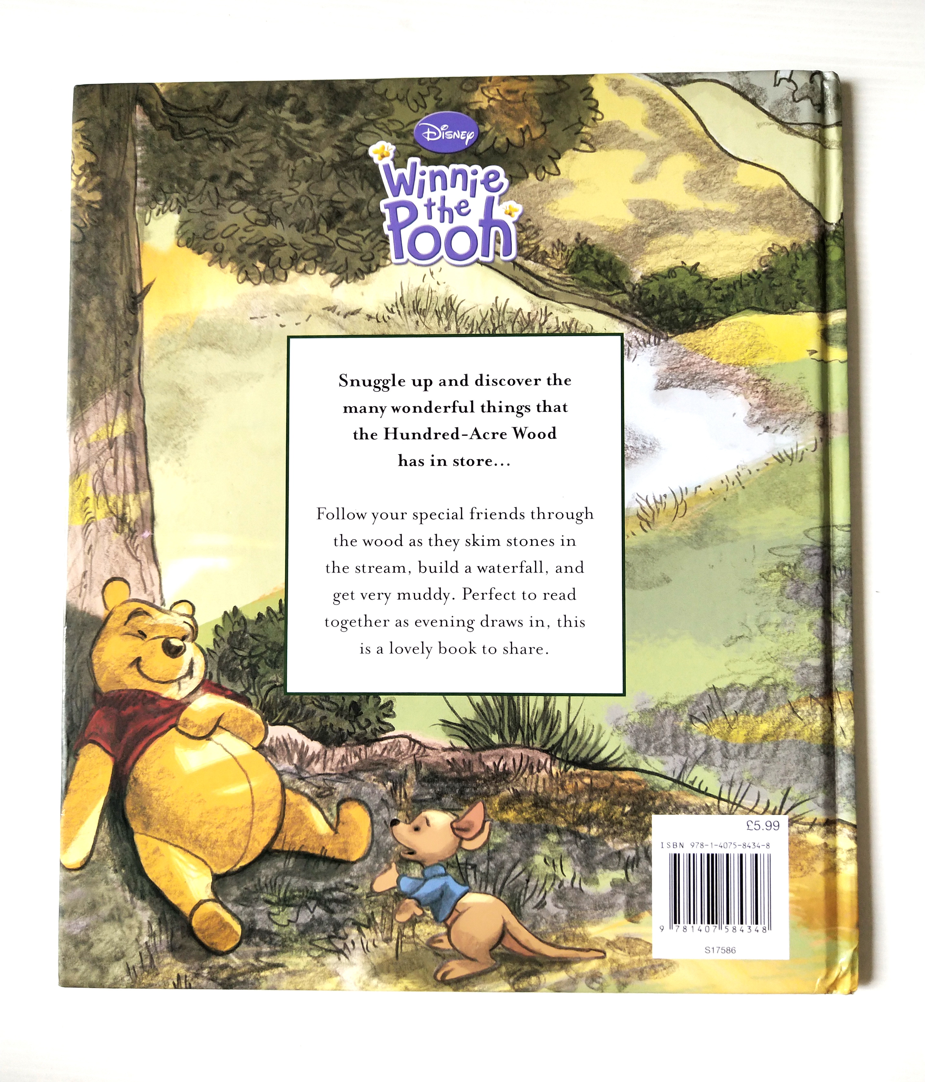 หนังสือนิทานก่อนนอน ภาษาอังกฤษ Winnie the Pooh วินนี่ เดอะ พูห์ Bedtime Story Collection , A lovely Bedtime story from Hundred-Acre wood to you. **หนังสือมีตำหนิบ้าง ตามภาพ