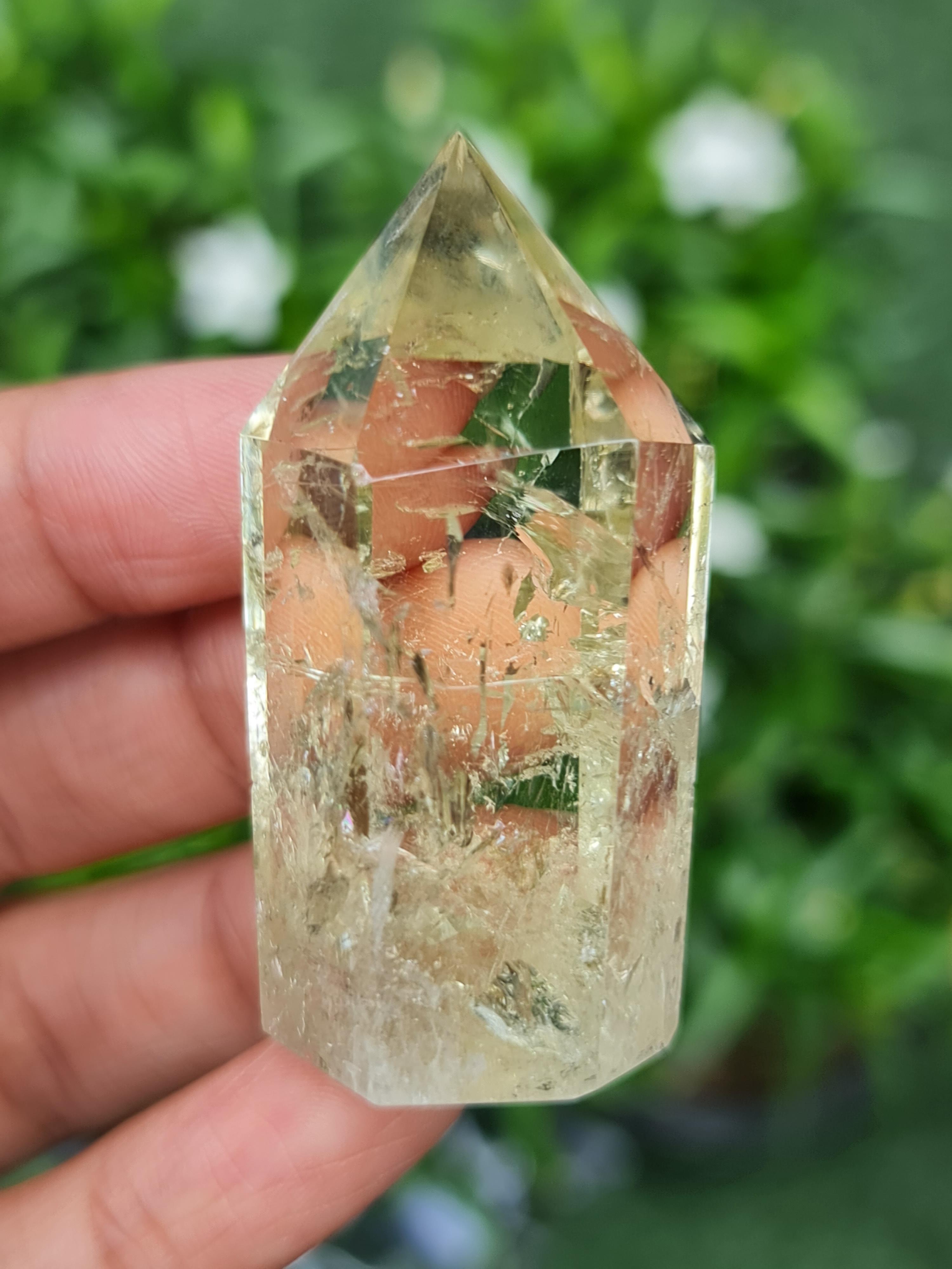 ก้อน ผลึก ซิทริน Citrine 191.57 กะรัต (Cts.) พลอยแท้ อัญมณีมงคลประจําวันเกิด เครื่องประดับพลอย