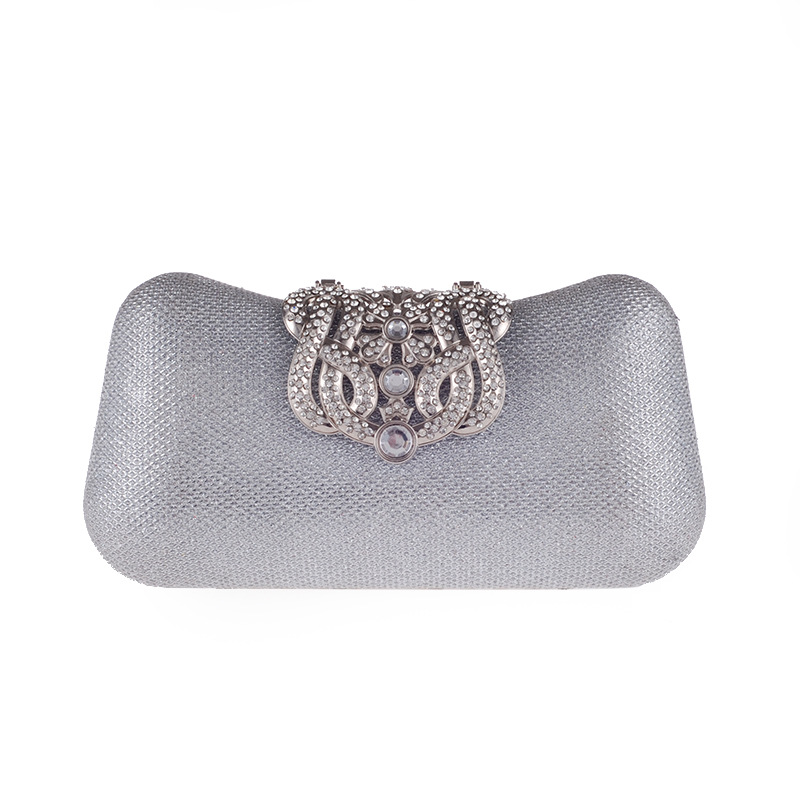 Pre-order กระเป๋าออกงาน Evening Clutch ทรงสวย แต่งเพชร จับถนัดมือ สวยหรู