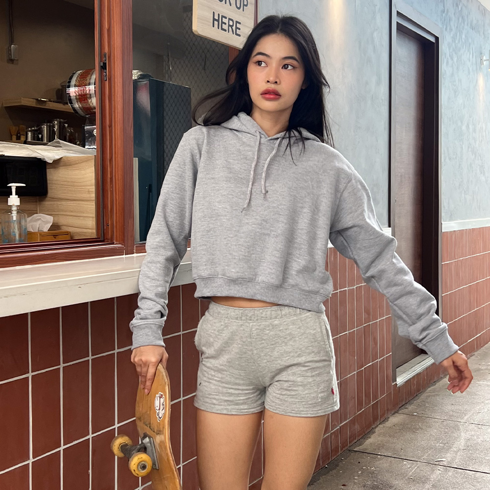 เสื้อยืด GILDAN 8T500 เบบี้ฟลีซฮู้ดสวม