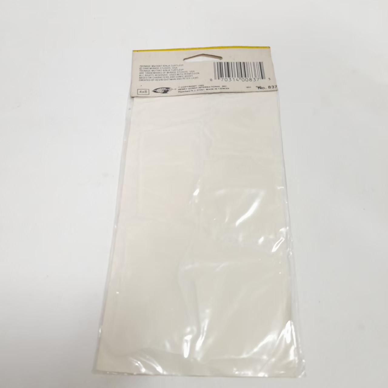 สติ๊กเกอร์โฟม นินจาเต่า งานเก่าหายาก ยังไม่แกะแพค สภาพเดิมๆ ขนาดตามรูป