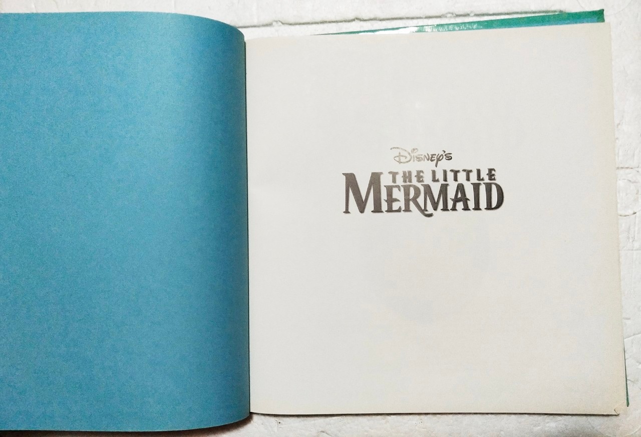 หนังสือนิทานภาพสวย**ปกหลังมีตำหนิตรงสันบนและมีรอยตามภาพ, เจ้าหญิงเงือกน้อย แอเรี่ยล The Little Mermaid