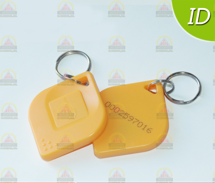 พวงกุญแจคีย์การ์ด Keytag ใบไม้ ID 125KHz. ยี่ห้อ Mango