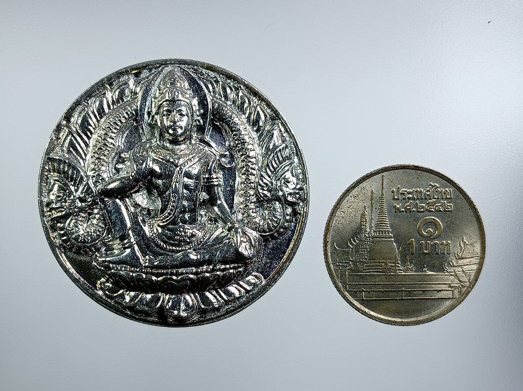 ก924 จตุคามรามเทพ วัดพระมหาธาตุวรมหาวิหาร จ.นครศรีธรรมราช ปี2550 รุ่นศาลหลวงบารมีต้นไทรศักดิ์สิทธิ์