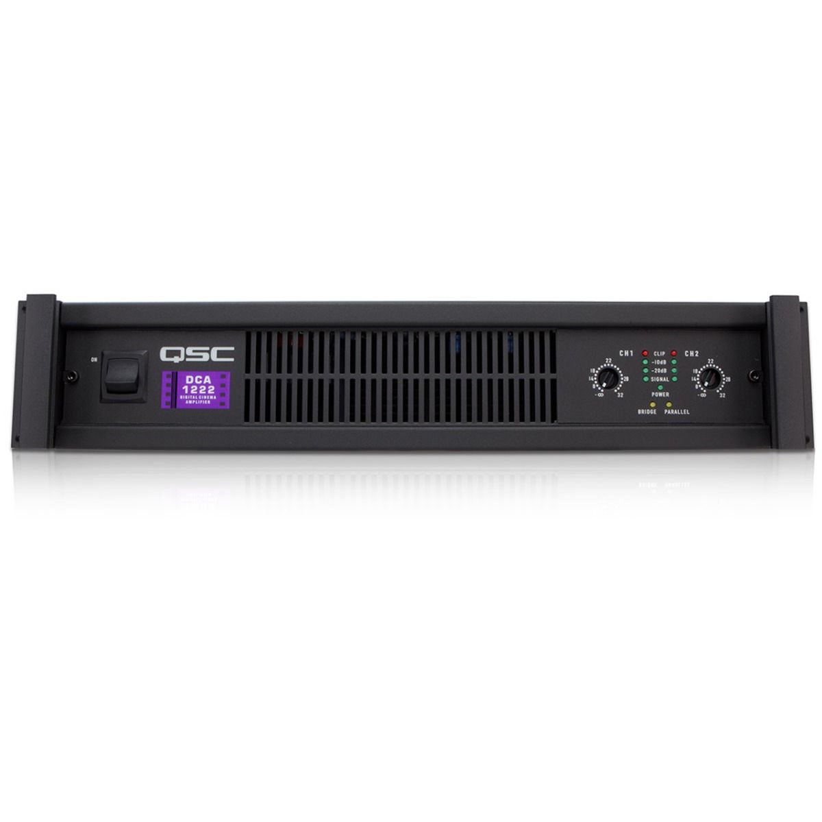 QSC DCA 1222 เพาเวอร์แอมป์ 2X200 วัตต์ 8 โอห์ม