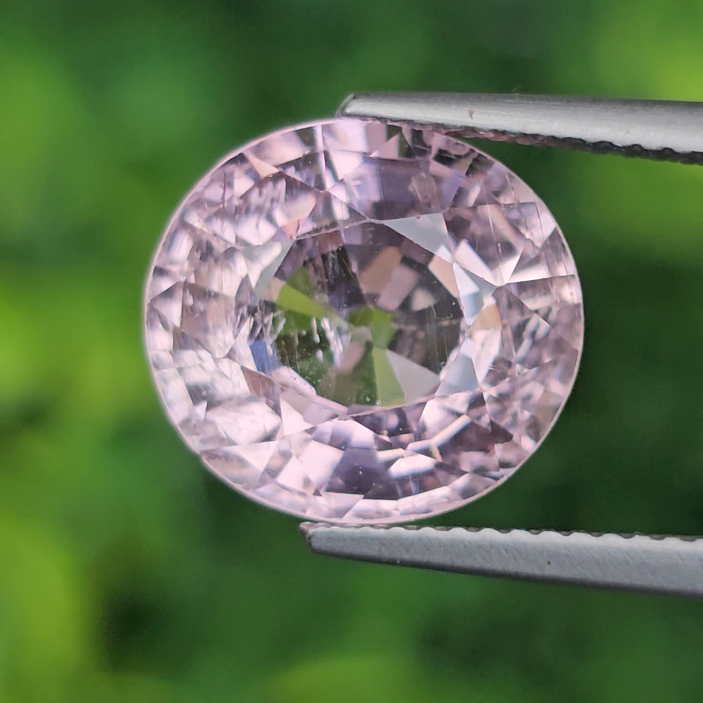 พลอย ทัวร์มาลีน Tourmaline 6.73 กะรัต (Cts.) พลอยแท้ อัญมณีมงคลประจําวันเกิด เครื่องประดับพลอย