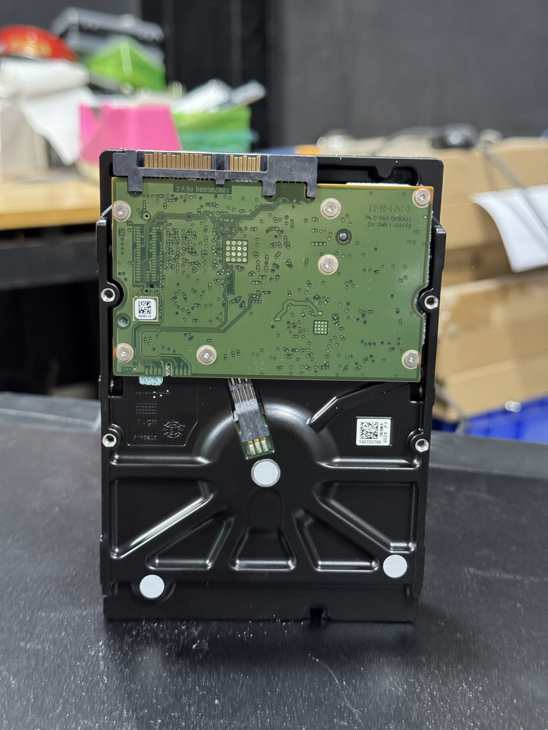 HDD HP 1TB SATA 3.5 6Gbps 7200RPM" มือสองพร้อมใช้งาน มี 5 ลูก