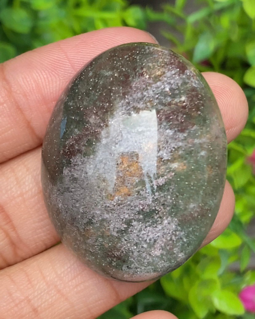 โป่งข่าม ควอตซ์ Included Quartz 144.55 กะรัต Cts พลอยแท้ อัญมณีมงคลประจําวันเกิด เครื่องประดับพลอย