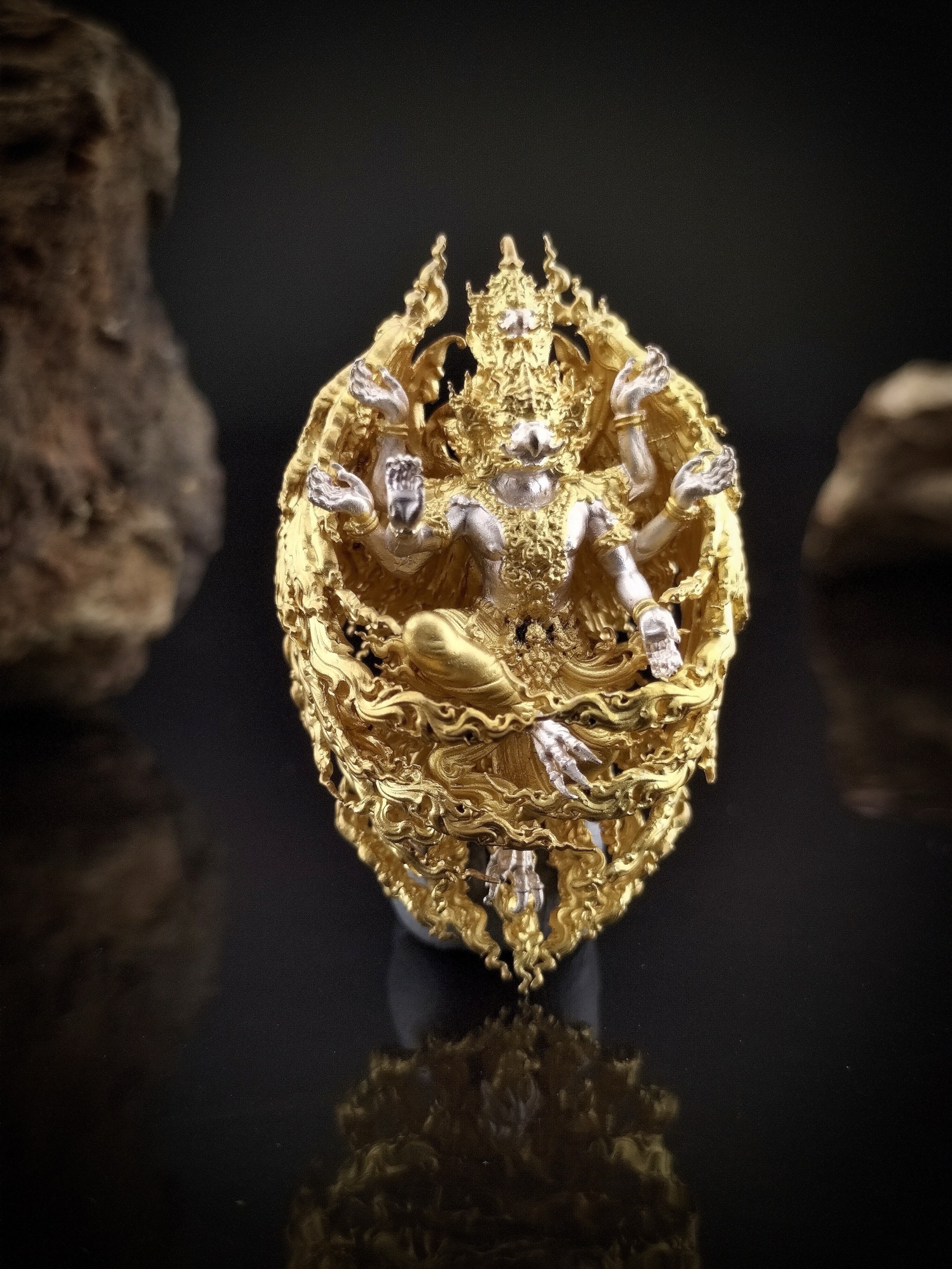 พญาครุฑสุบรรณนาฏราช ปางประทานพร