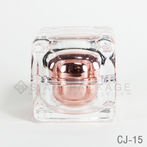 กระปุก อะคริลิคใส รหัส CJ-15