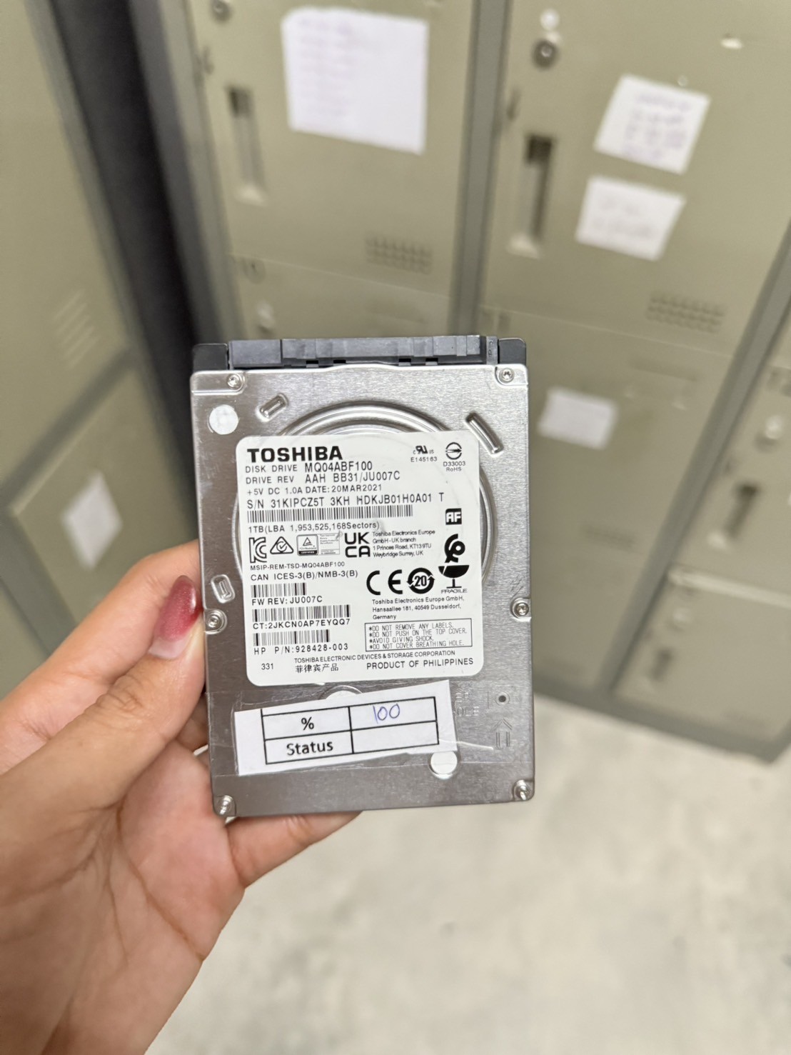 Toshiba 1TB SATA 2.5 6Gbps 5400RPM"