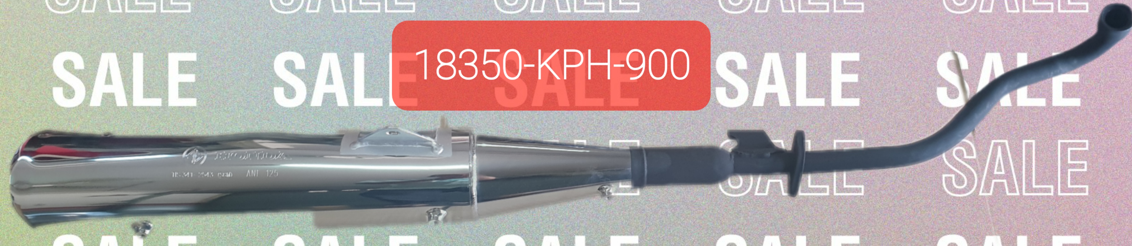 ท่อไอเสีย เวฟ125D,M