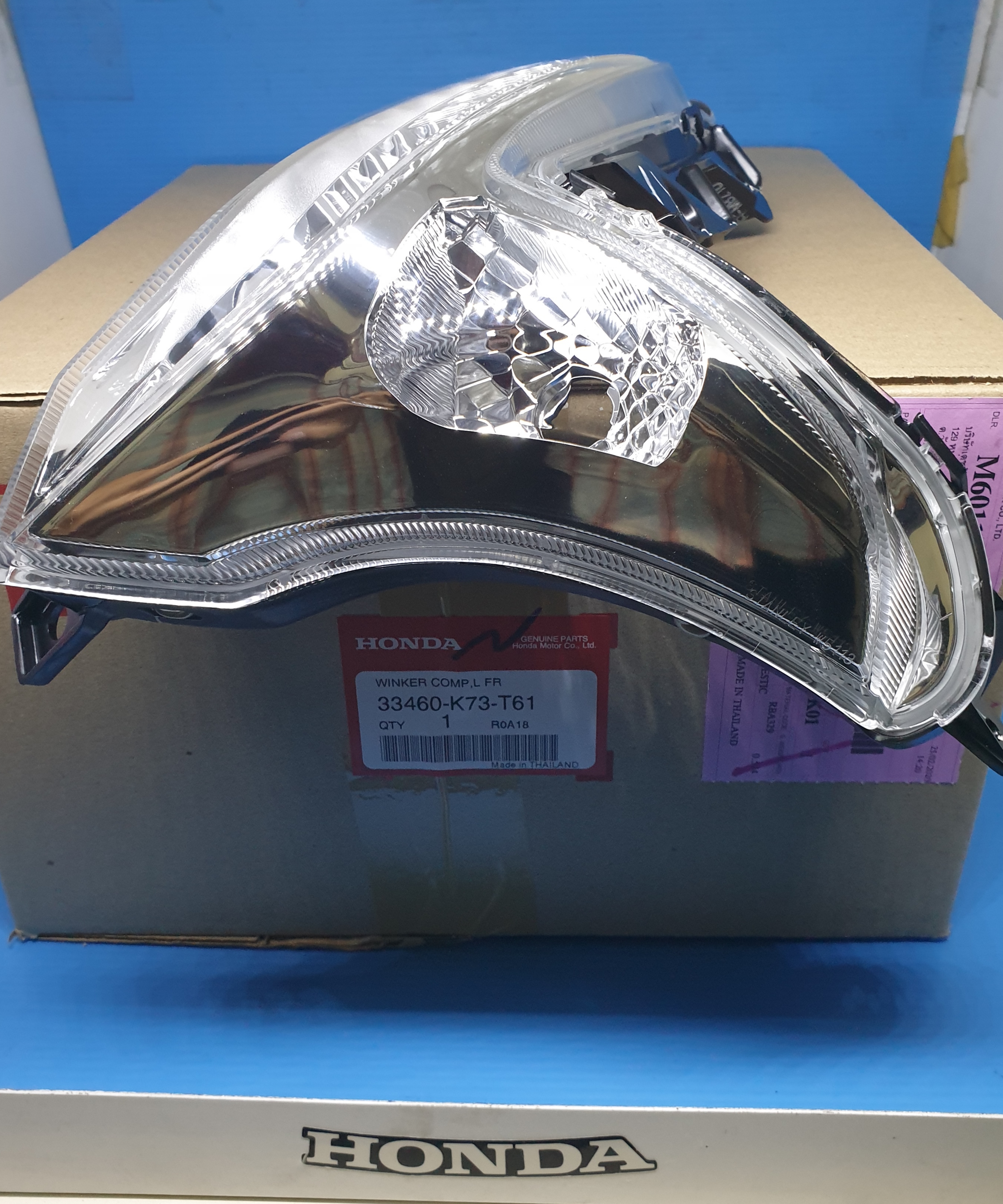 ชุดไฟเลี้ยวหน้าด้านซ้าย เวฟ125ไอ(ปี2018-22)LED