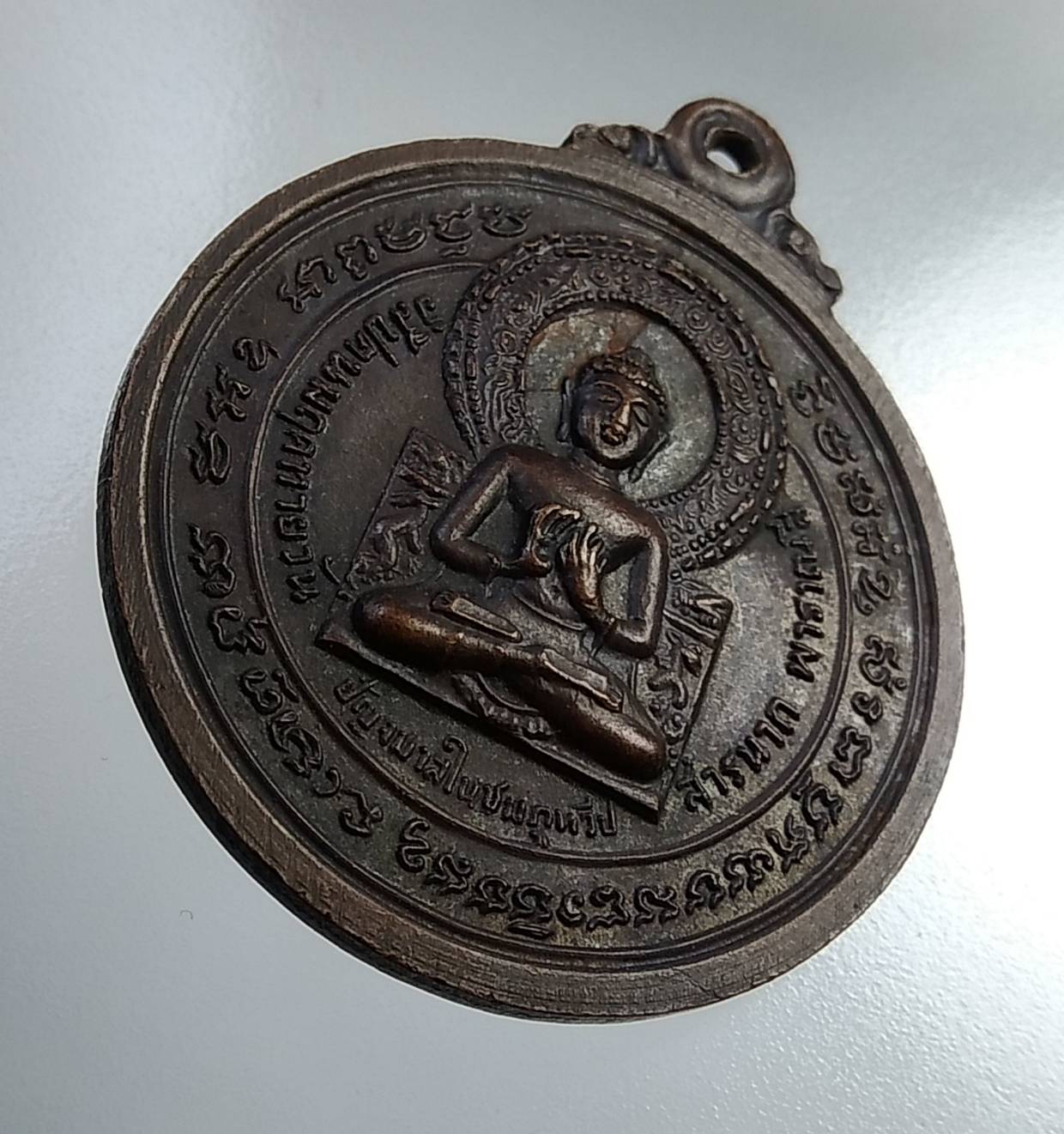 A810 หลวงพ่อวรรณะ วัดหลักหกรัตนาราม จ.ราชบุรี ปี2515