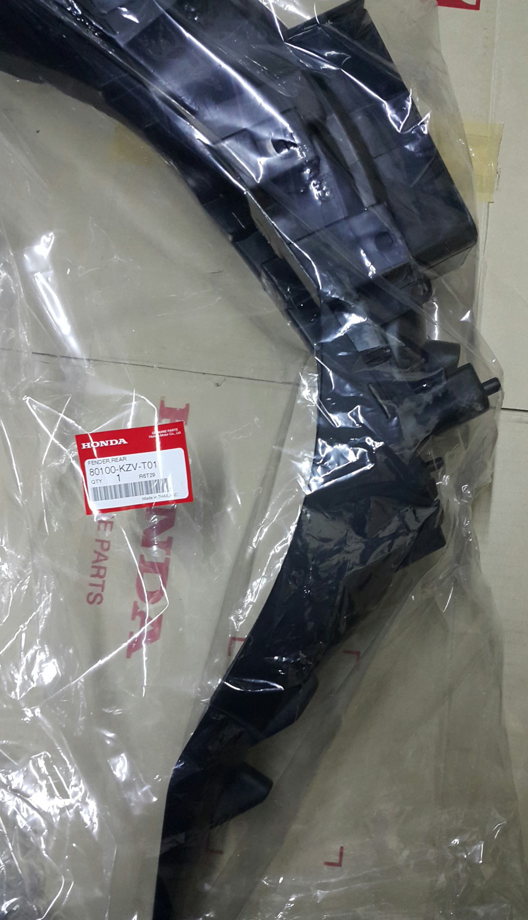 บังโคลนหลัง ดรีม110ไอ/ซุบเปอร์คัพ