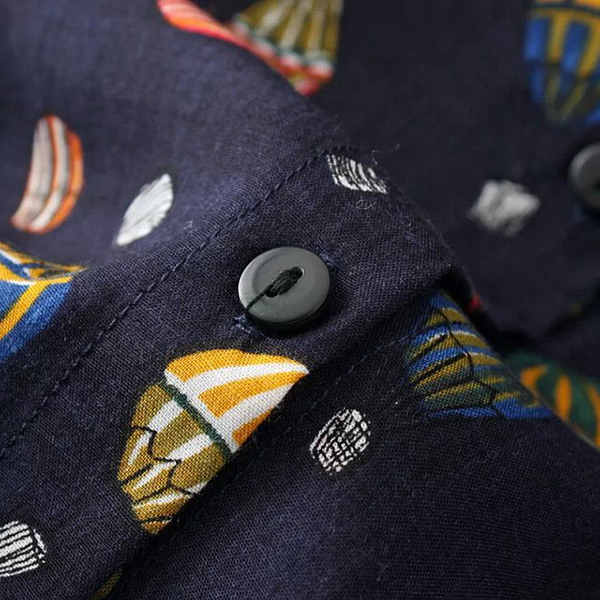 เสื้อเชิ้ตแขนยาว พิมพ์ลายบอลลูน (12145LM)