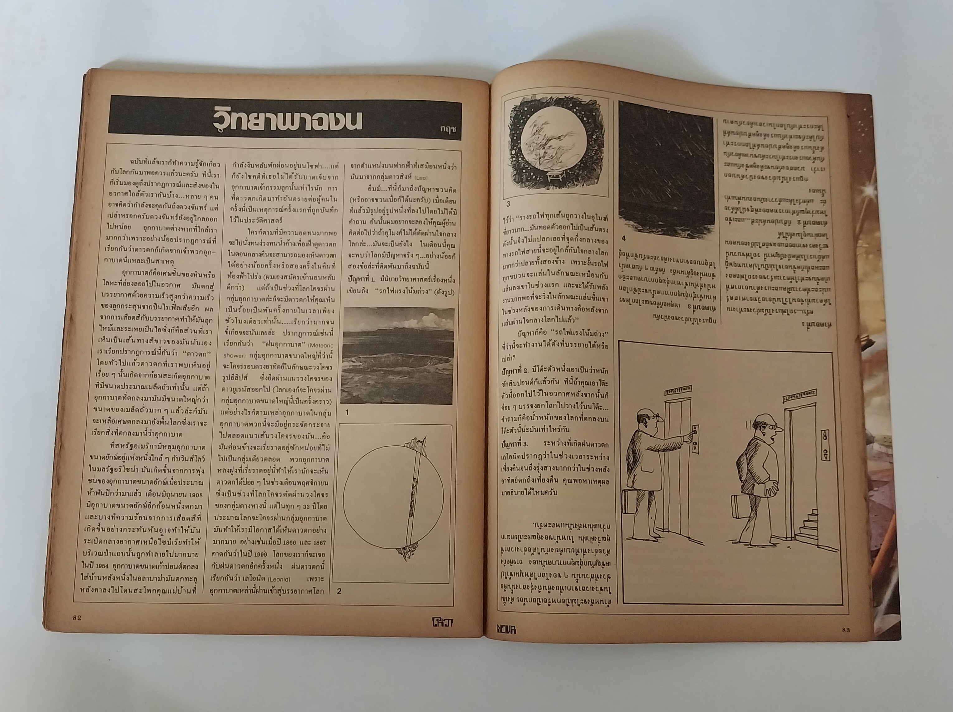 มีหลายภาพ, นิตยสารเก่าโนวา Nova ฉบับที่ 8 ตุลาคม 2525