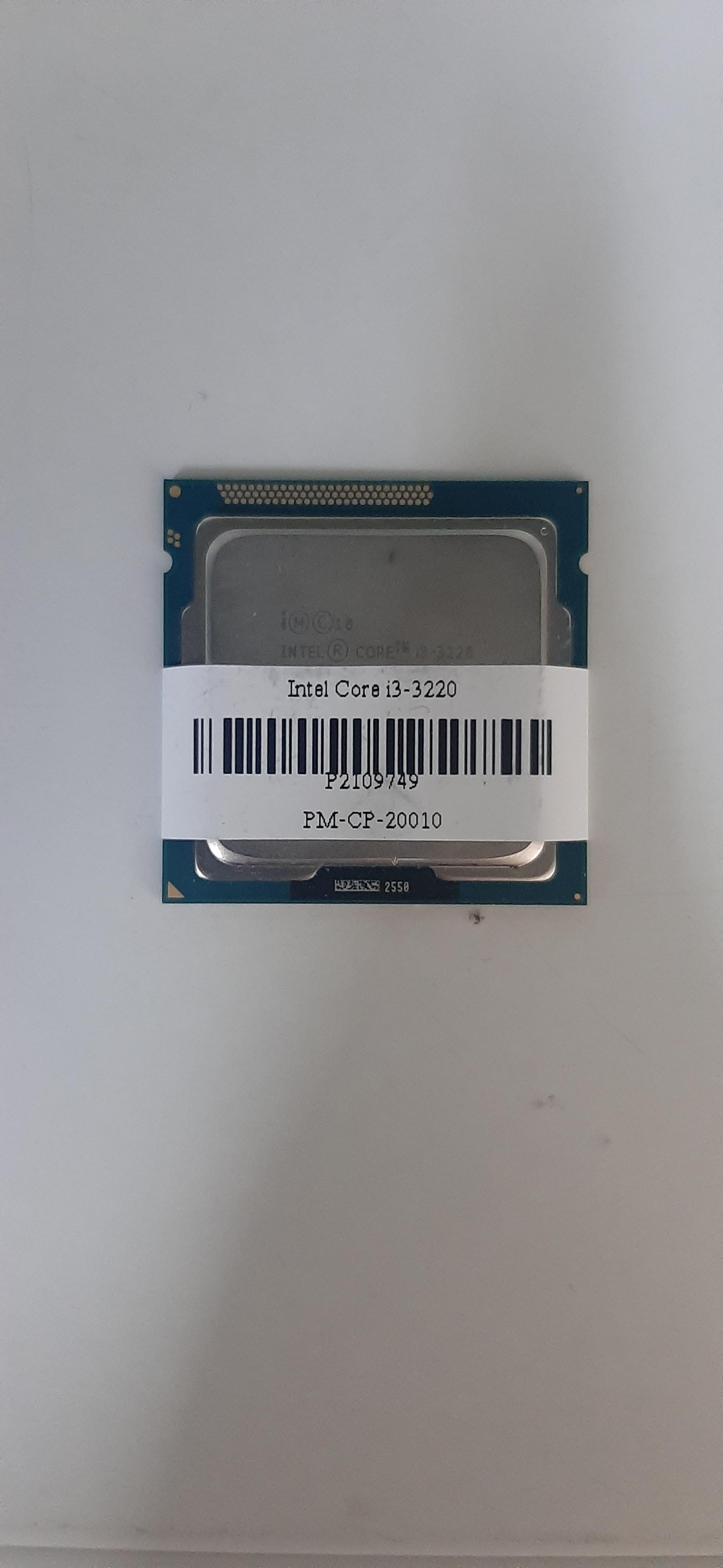 ซีพียู อะไหล่มือสอง Intel Core i3-3220 LGA1155 3.3 GHz (2Cores4Threads) ประกันร้าน