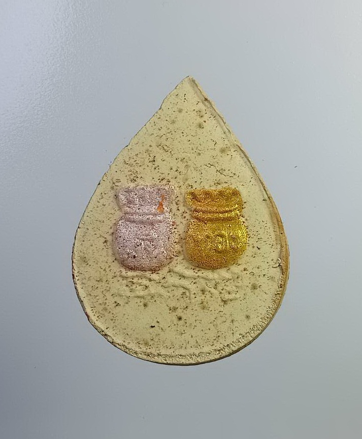 ผ2864 แม่นางกวัก หลังถุงเงิน ถุงทอง ไม่ทราบที่ครับ