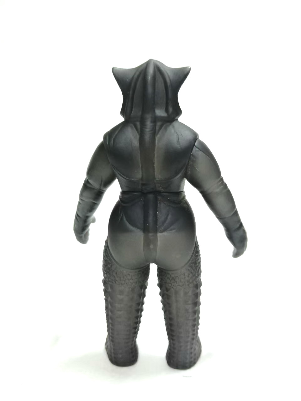 ซอฟ 4 นิ้ว มนุษย์ดาวเมฟิรัส จากอุลตร้าแมน รุ่นตัวใสสีดำ มือสองสภาพดีมีรอยบ้าง