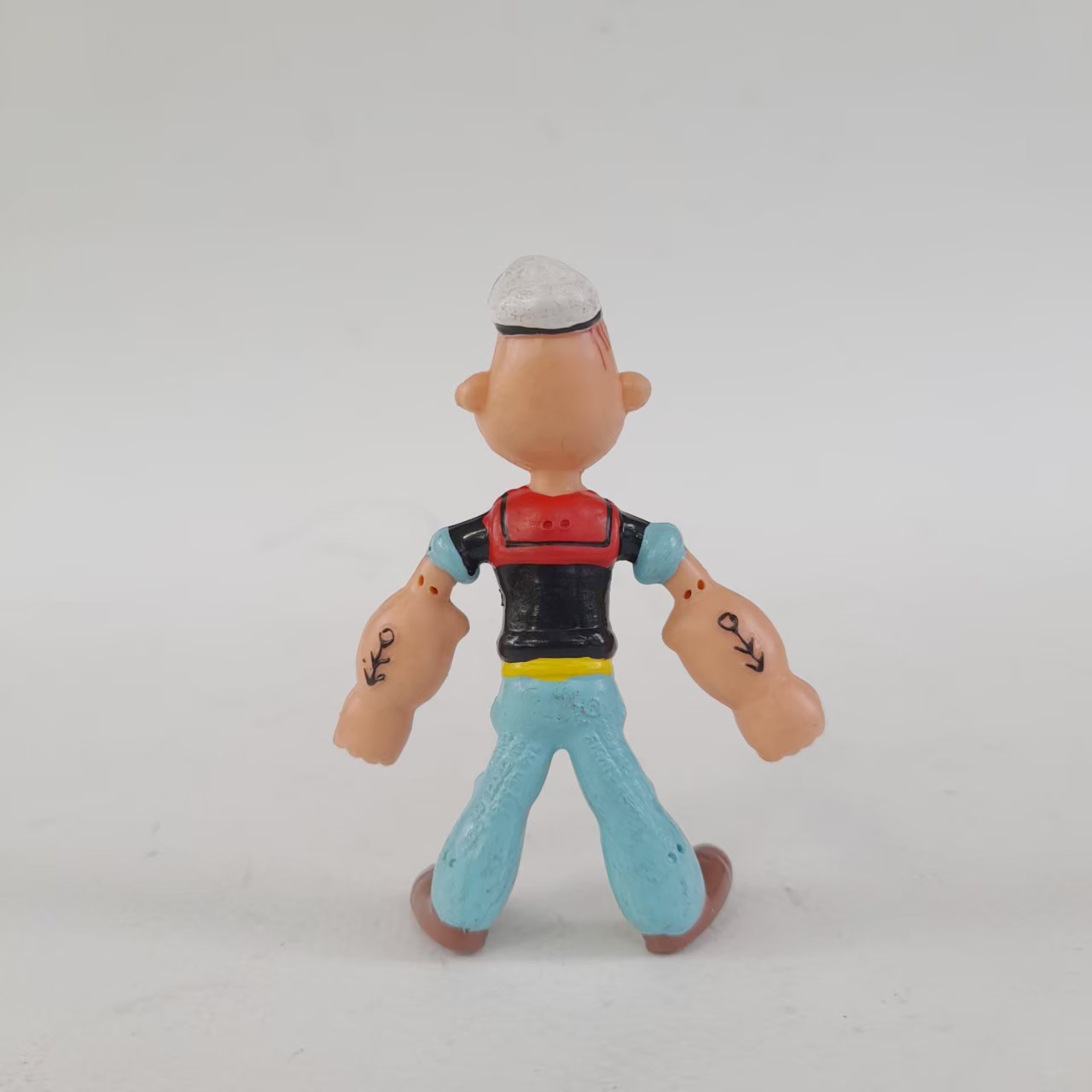 ฟิกเกอร์ ยางดัด ป๊อบอาย ขนาดตามรูป งานเก่าเก็บ มีตราปั๊ม ของมีตามภาพ มือสองสภาพดีมีรอยบ้าง ค่อนข้างหายากมาก ไม่พบบ่อย