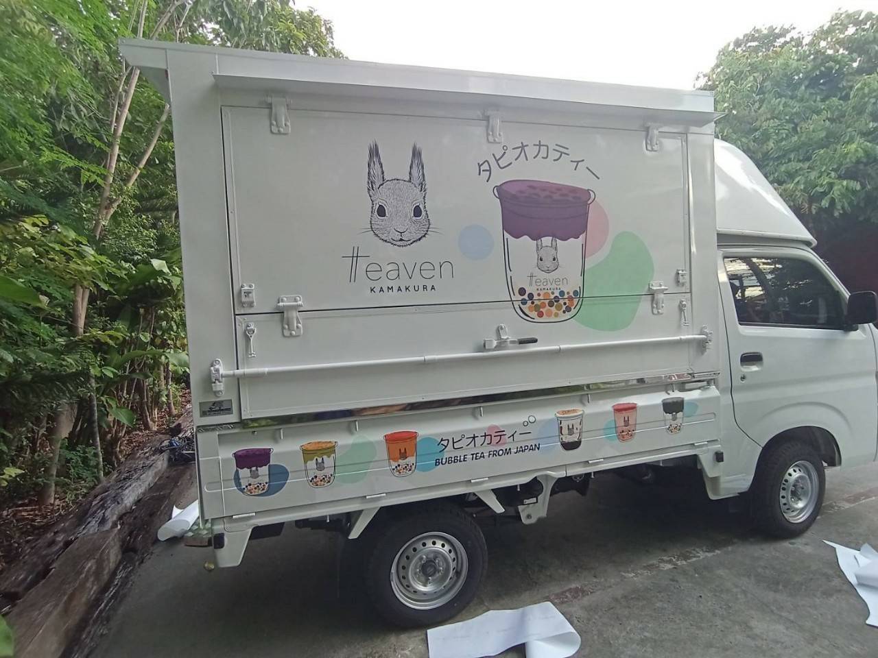 ป้ายสติกเกอร์ไดคัทติดรถยนต์TTeave KAMAKURA