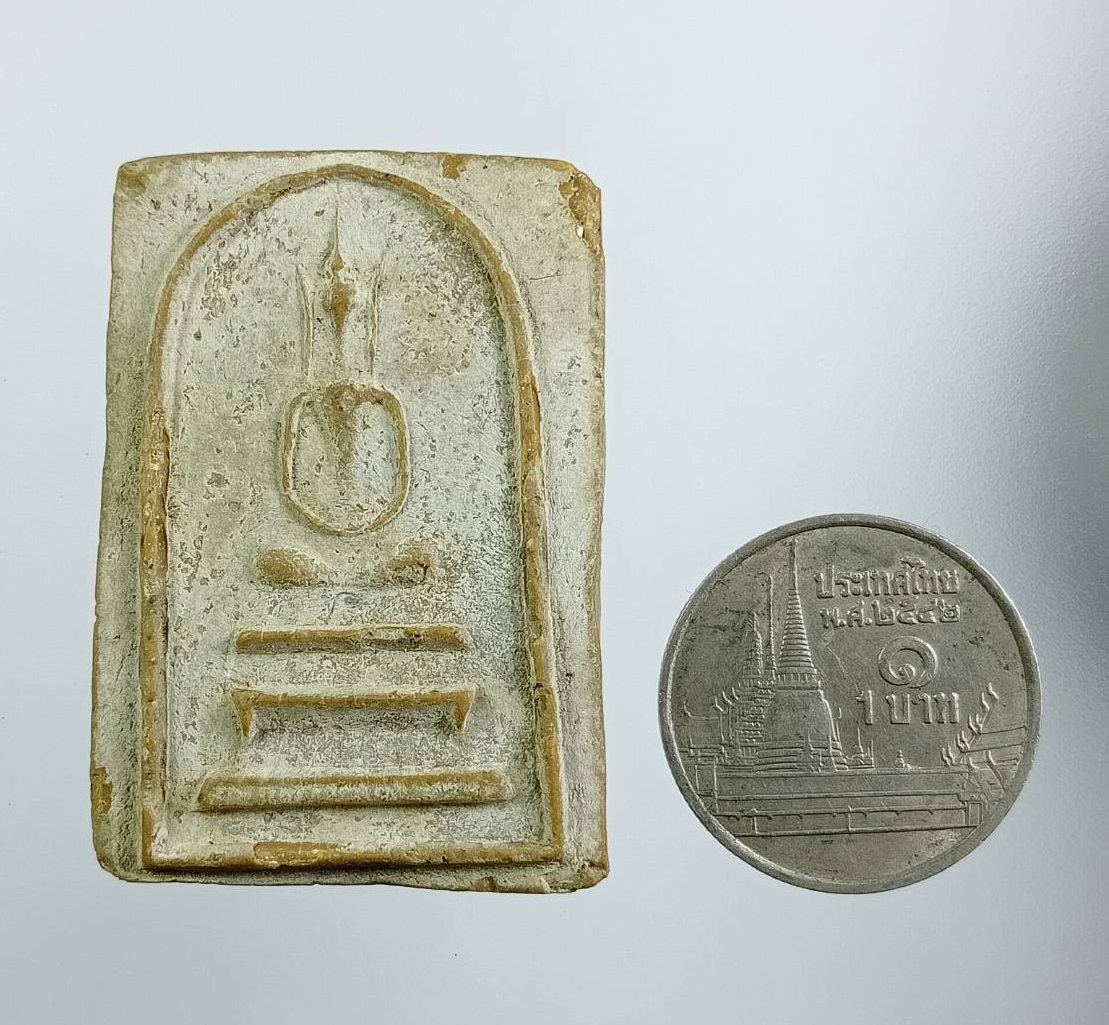 ผ3193 พระสมเด็จ หลวงพ่อเก็บ วัดดอนเจดีย์ จ.สุพรรณบุรี รุ่นหลังยุทธหัสถี ปี2516