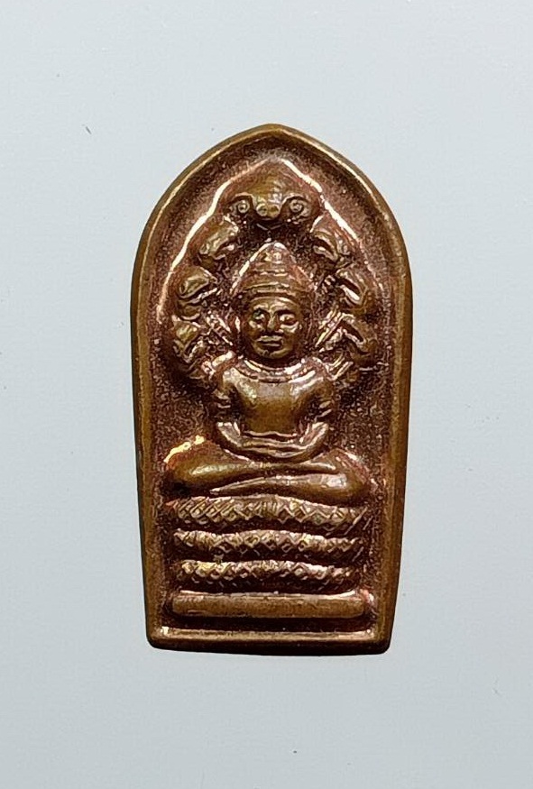 A8386 พระปรกใบมะขาม สมเด็จพระพุฒาจารย์ (โต พรหมรังษี) วัดระฆังโฆษิตาราม